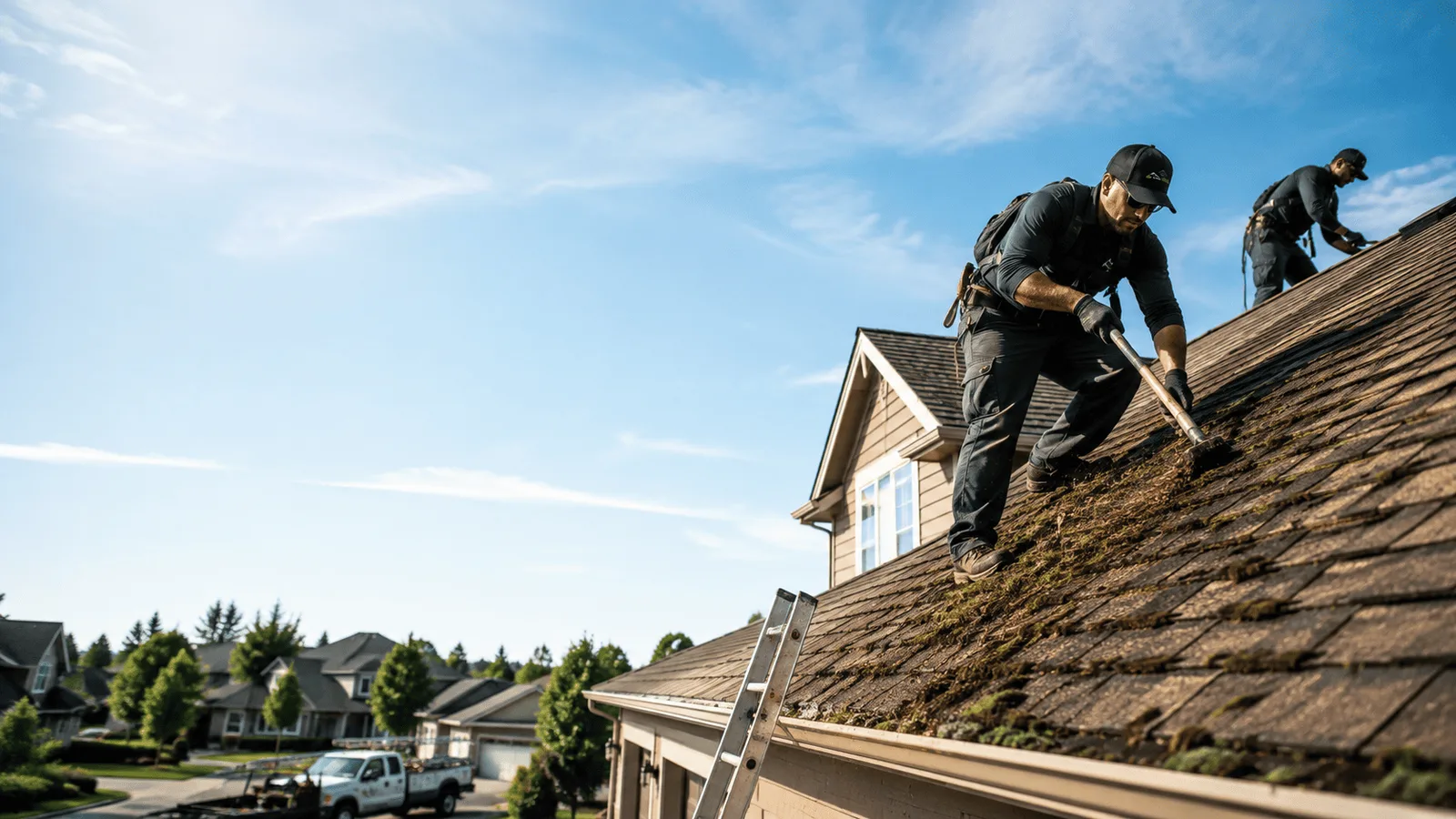 Roof Moss Removal in Borup, MN near me